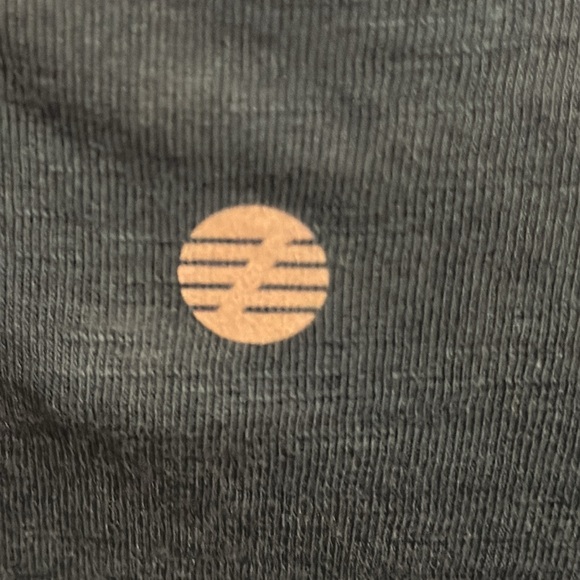 Z for Zella NWT Easy Day Slub Tee Shirt in Teal Seagate - Picture 5 of 7